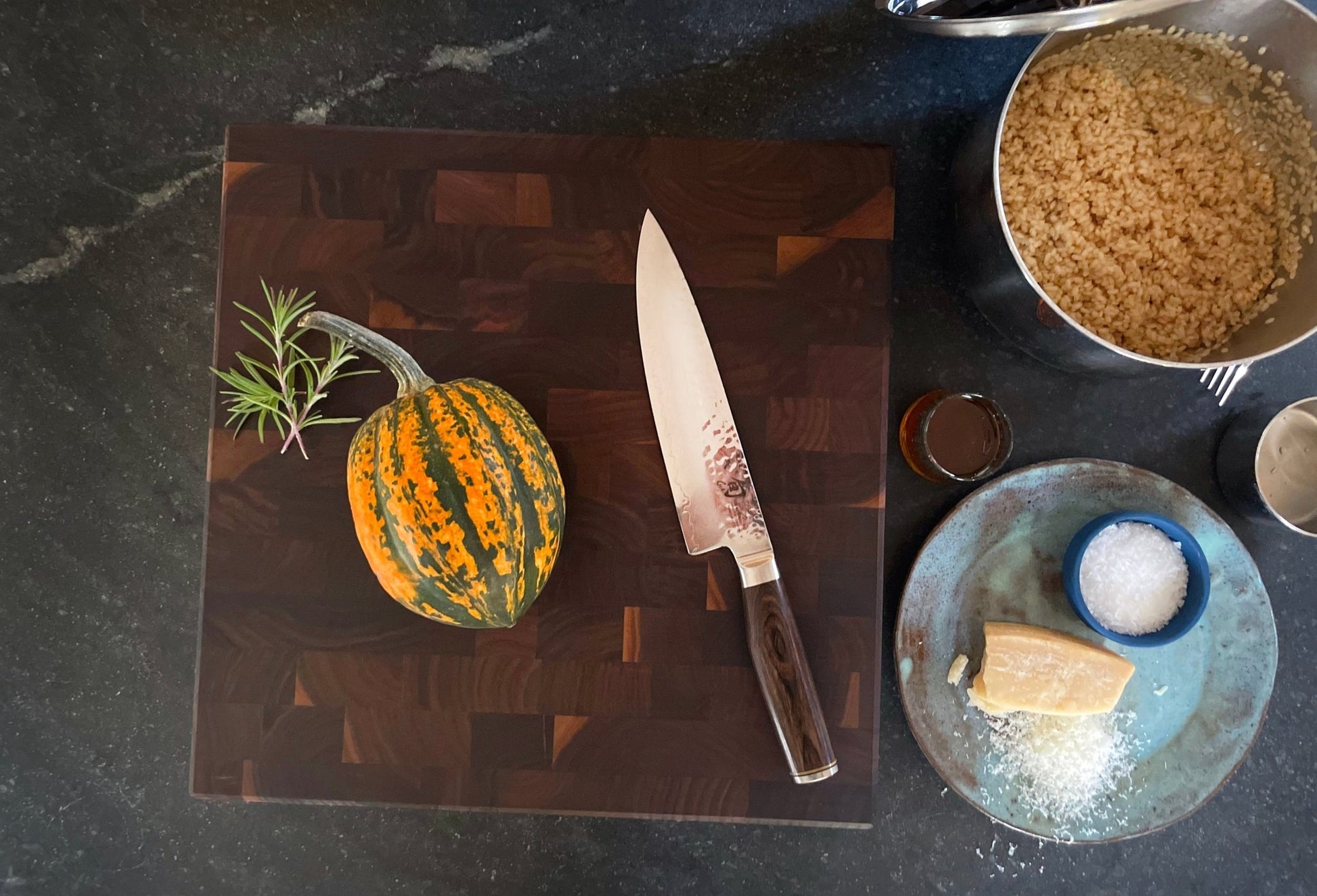 Professional End Grain Walnut Board - Butcher BlockShopp